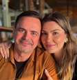 Márvio Lúcio e Aline Miroski em um bar  Foto: Reprodução | Instagram 