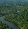 Na imagem, o Rio Itacaiúnas marca a divisa entre os municípios de Parauapebas e Marabá, na floresta amazônica, no Estado do Pará  Foto: Pedro Kirilos/Estadão / Estadão