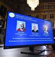 Anúncio dos ganhadores do Nobel de Física  Foto: ANSA / Ansa - Brasil