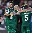 Palmeiras virou contra o São Paulo  Foto: Alexandre Schneider/Getty Images