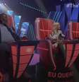 O 'The Voice Brasil', no SBT, decepcionou no Ibope, ficando em 3º lugar no ranking, sem ameaçar a Record em nenhum momento  Foto: Reprodução/TV