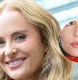 Cabelo novo! Angélica radicaliza no visual para estreia de programa e ganha elogios: 'Carinha de 20 anos'.  Foto: Divulgação, TV Globo | Reprodução, Instagram ( / Purepeople