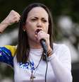 Maria Corina Machado lidera oposição na Venezuela  Foto: Getty Images / BBC News Brasil