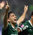 Bruno Rodrigues marcou seu primeiro gol pelo Verdão depois de ficar afastado dos gramados por quase dois anos –  Foto: Cesar Greco/Palmeiras / Jogada10