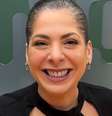 Daniela Lima no estúdio da rádio TMC em São Paulo: nova fase após saída abrupta da GloboNews  Foto: Reprodução