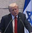 Discurso de Trump após fim da guerra tem tumulto em Israel  Foto: Reprodução