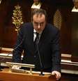 O primeiro-ministro Sébastien Lecornu diante da Assembleia Nacional, em Paris, em 14 de outubro de 2025.  Foto: AFP - THOMAS SAMSON / RFI