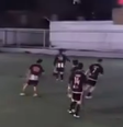 Agressão aconteceu durante partida de futebol amador no México  Foto: Reprodução/X