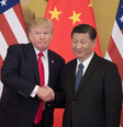 Donald Trump e Xi Jinping  Foto: Nicolas Asfouri / AFP / Getty Images