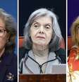 As ministras do STF Ellen Gracie, Cármen Lúcia e Rosa Weber.  Foto: Montagem: Carlos Moura/SCO/STF, Antonio Augusto/STF e Rosinei Coutinho/STF