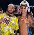 Neymar Jr. ganhou colar de ouro e pedras preciosas do influenciador Buzeira, preso na última terça  Foto: Reprodução: Instagram