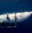 Imagem de arquivo do submersível Titan, que implodiu durante missão ao Titanic  Foto: ANSA / Ansa - Brasil