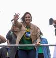 Michelle Bolsonaro afirmou que marido "continuará sendo maior líder da direita no Brasil"  Foto: Daniel Teixeira/Estadão / Estadão