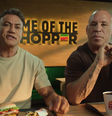Popó e Wanderlei Silva em propaganda do Burger King  Foto: Reprodução/Burger King