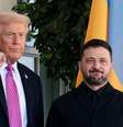 O presidente dos Estados Unidos, Donald Trump, recebe o presidente da Ucrânia, Volodymyr Zelensky, na Casa Branca, em Washington, D.C., EUA, em 17 de outubro de 2025.  Foto: © Jonathan Ernst / Reuters / RFI
