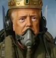Trump apareceu usando coroa em vídeo feito por IA  Foto: Reprodução Truth Social