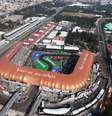 Imagens aéreas do Autódromo Hermanos Rodríguez  Foto: X / F1