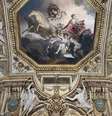 Teto da Galeria de Apolo (Galerie d'Apollon), que abriga as joias da coroa francesa, no Museu do Louvre, em Paris, em 8 de dezembro de 2024, nesta imagem tirada das redes sociais.  Foto: © Olivia Wong via REUTERS - / RFI