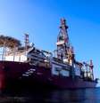 A sonda que fará a exploração na Margem Equatorial (Foz do Rio Amazonas), a ODN II, já está posicionada.  Foto: Divulgação/Foresea / Estadão