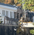 A Ala Leste da Casa Branca na segunda-feira  Foto: BBC/Bernd Debusmann Jr / BBC News Brasil