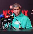 Carlos Alcaraz durante entrevista  Foto: ( Getty Images) / Sportbuzz