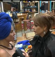 A atriz Gaby Spanic pediu que Tamires vestisse roupas claras   Foto: Reprodução: X (Ex-Twitter)