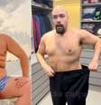 Tiago Abravanel antes e depois de emagrecer —  Foto: Reprodução/Instagram / Contigo