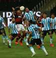 Flamengo foi eliminado pelo Racing em 2020  Foto: Bruna Prado/Getty Images