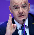 Gianni Infantino, presidente da Fifa  Foto: AFP/Reprodução 