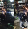 Mulher joga carro contra assaltantes no Rio  Foto: Reprodução/X @pegavisaorjnews