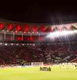 Torcida do Flamengo ficou apreensiva, mas saiu com a vitória sobre o Racing –  Foto: Adriano Fontes/Flamengo / Jogada10