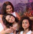 Da esquerda para a direita: Dira Paes, Sophie Charlotte e Alana Cabral  Foto: Divulgação/TV Globo