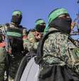 Combatentes do Hamas armados  Foto: AFP via Getty Images / BBC News Brasil