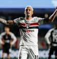 Luciano chegou ao seu 100° gol com a camisa do São Paulo –  Foto: Rubens Chiri / São Paulo FC / Jogada10