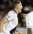Vegetti comandou a vitória do Vasco sobre o Bragantino –  Foto: Matheus Lima/Vasco / Jogada10
