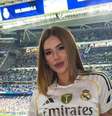 Virginia Fonseca no estádio Santiago Bernabéu  Foto: Reprodução | Instagram