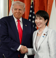 Trump e Sanae Takaichi  Foto: Kiyoshi Ota / Reuters