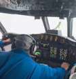 Avião tem turbulência extrema ao atravessar furacão Melissa  Foto: Reprodução/liamsweather/Instagram 