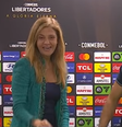 Leila invade coletiva com Abel: 'Esse homem sabe o que faz'  Foto: Reprodução/ESPN