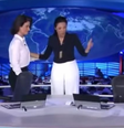 Há exatos 11 anos, antes de Bonner e Tralli: relembre o dia em que Patrícia Poeta passou o 'bastão' a Renata Vasconcellos no Jornal Nacional.  Foto: Reprodução, TV Globo / Purepeople