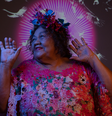 Rainha do carimbó, Dona Onete comemora a repercussão da COP30 em Belém  Foto: Divulgação/Tereza Maciel
