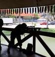 Policiais militares do Pará em exercício de segurança para a COP30; GLO durante evento foi confirmada nesta segunda-feira (03/11), poucos dias após operação violenta no Rio  Foto: Reuters / BBC News Brasil