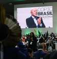 Presidente do Brasil, Luiz Inácio Lula da Silva, discursa durante a abertura da sessão plenária da Cúpula do Clima de Belém, parte da Conferência das Nações Unidas sobre Mudanças Climáticas (COP30)
6 de novembro de 2025
REUTERS/Anderson Coelho  Foto: Reuters