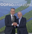 Lula recebe líderes na Cúpula do Clima  Foto: Reprodução/YouTube/@CanalGov