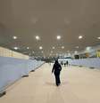 A três dias da COP30, pavilhões da Zona Azul seguem em obras e proporcionam Cúpula do Clima, com lideranças globais, com "jeitinho brasileiro"  Foto: Beatriz Araujo/Terra
