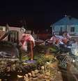 Segundo meteorologistas, o fenômeno foi causado pelo nascimento de um ciclone extratopical que atinge o Sul do país  Foto: Corpo de Bombeiros / BBC News Brasil