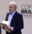 Lula na Cúpula do Clima de Belém, em 6 de novembro  Foto: ANSA / Ansa - Brasil