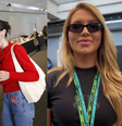 Adriane Galisteu, Bruna Marquezine e Virginia Fonseca em Interlagos  Foto: Reprodução/Instagram e AgNews