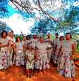 O Samba de Coco Cachoeira da Onça se apresenta desde 2003. Na foto, formação original do grupo, com mestra Joana ao centro, com o ganzá.   Foto: Divulgação