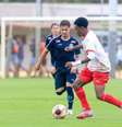 Paulinho Nascimento, jogador do time sub-17 do Red Bull Bragantino.   Foto: Fernando Roberto/Red Bull Bragantino / Esporte News Mundo
